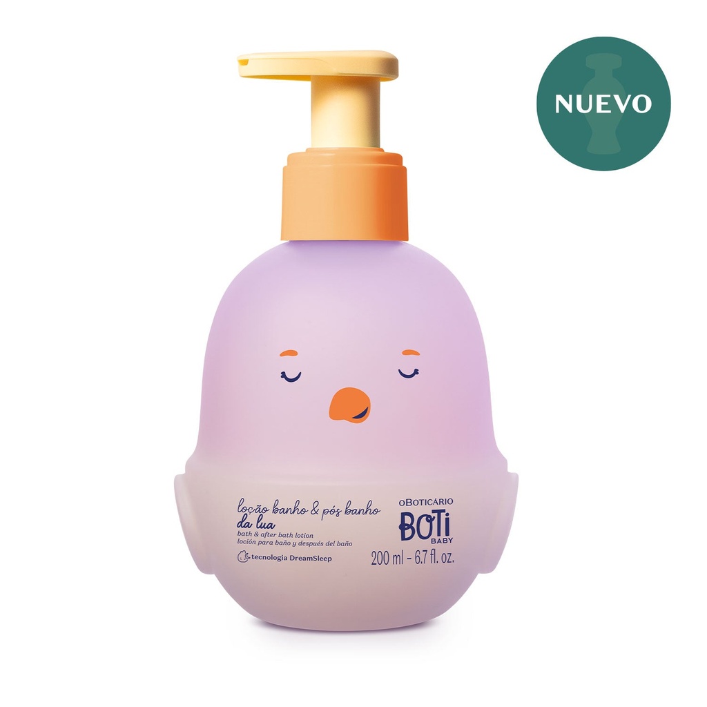 [OB003] Loción Corporal Baño Y Pos Baño Da Lua, 200Ml