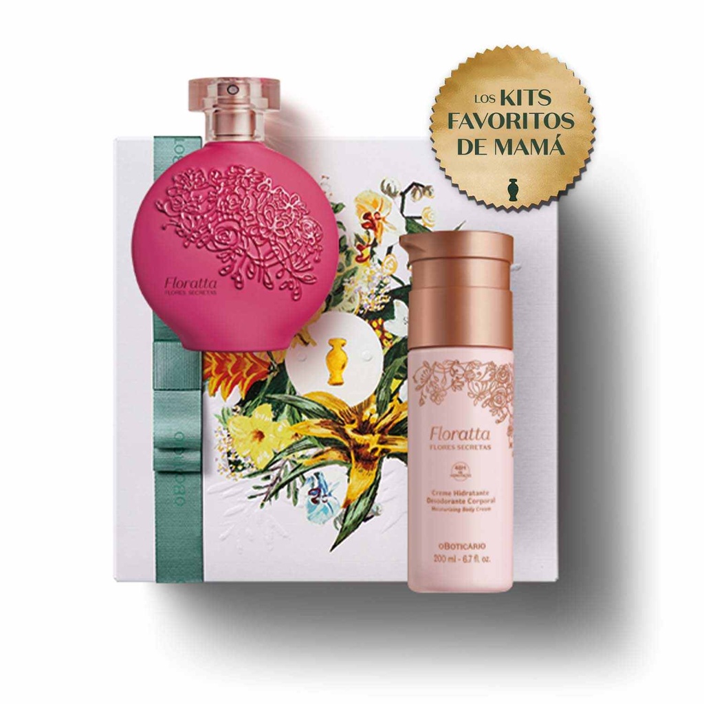 [OB009] Kit De Regalos Para Madres Floratta Flores Secretas