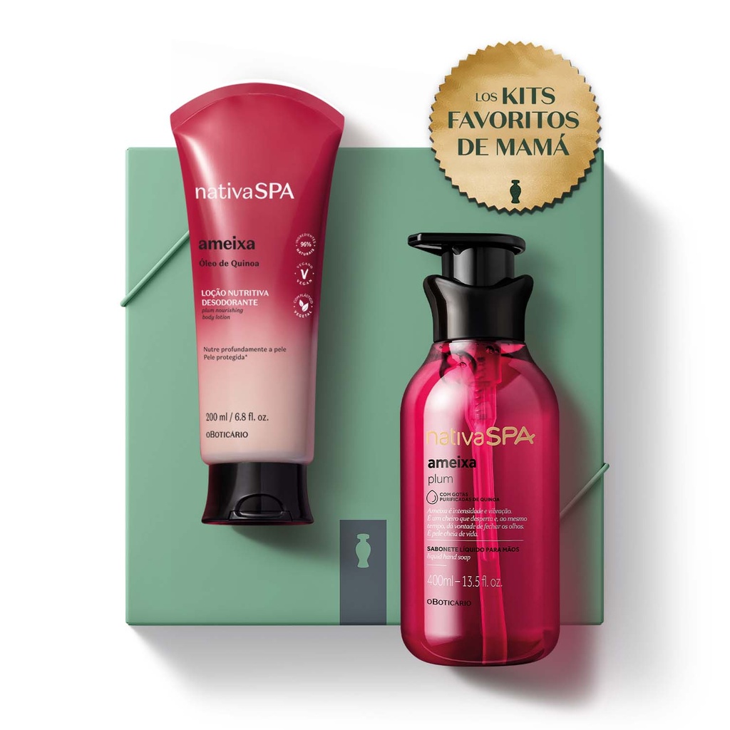 [OB020] Kit De Regalo Para Madres Ameixa Nativa Spa